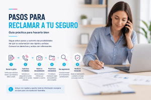 Pasos para reclamar seguro C&oacute;mo hacerlo de manera efectiva