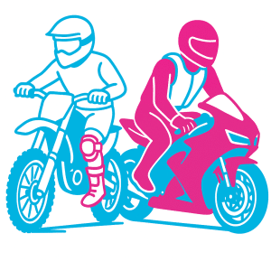 Seguridad en motocross y velocidad