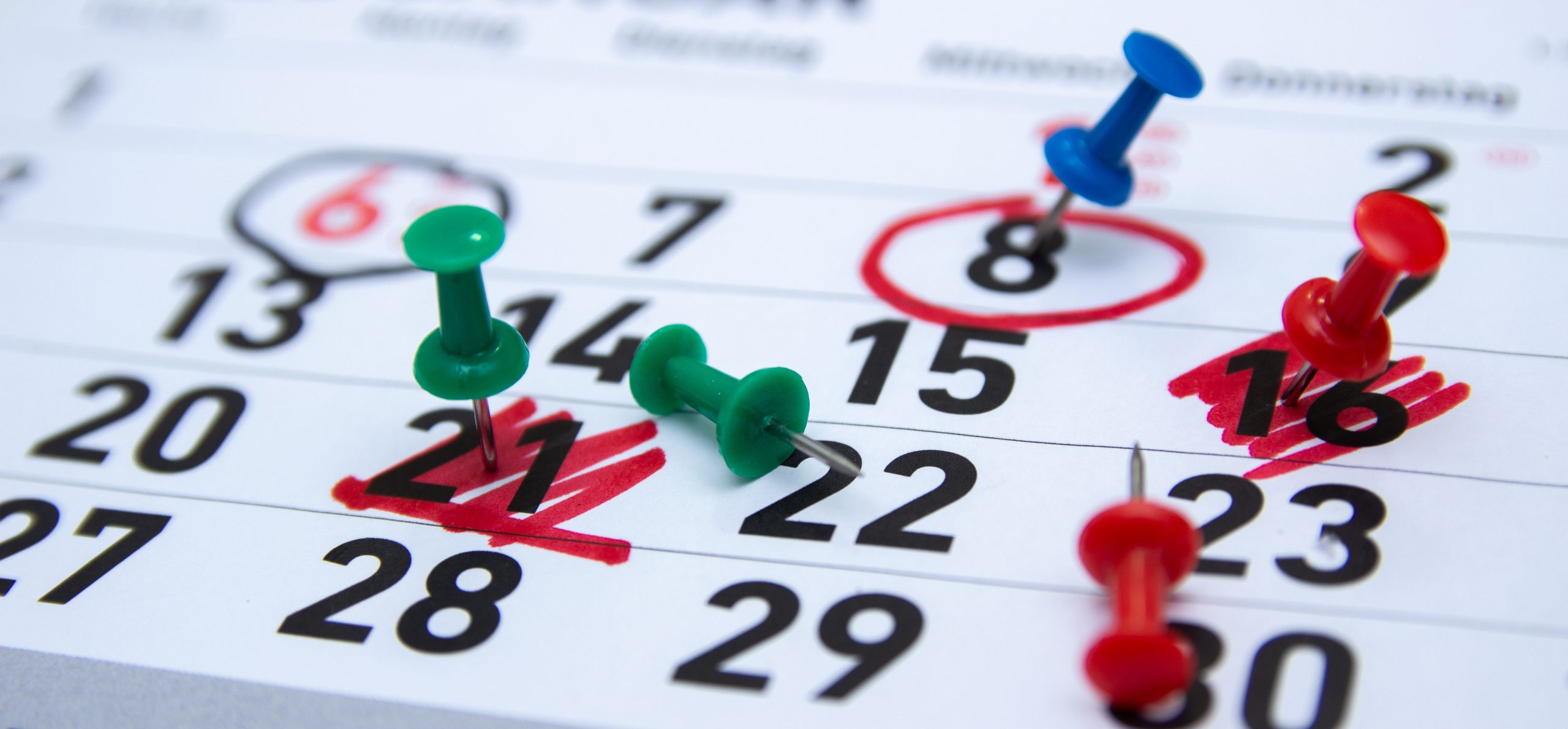 Fechas importantes en el seguro