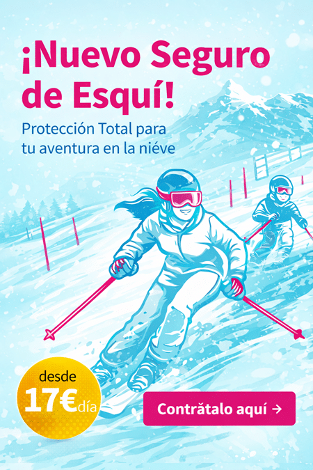 Seguro de Esquí y Snowboard desde 17€