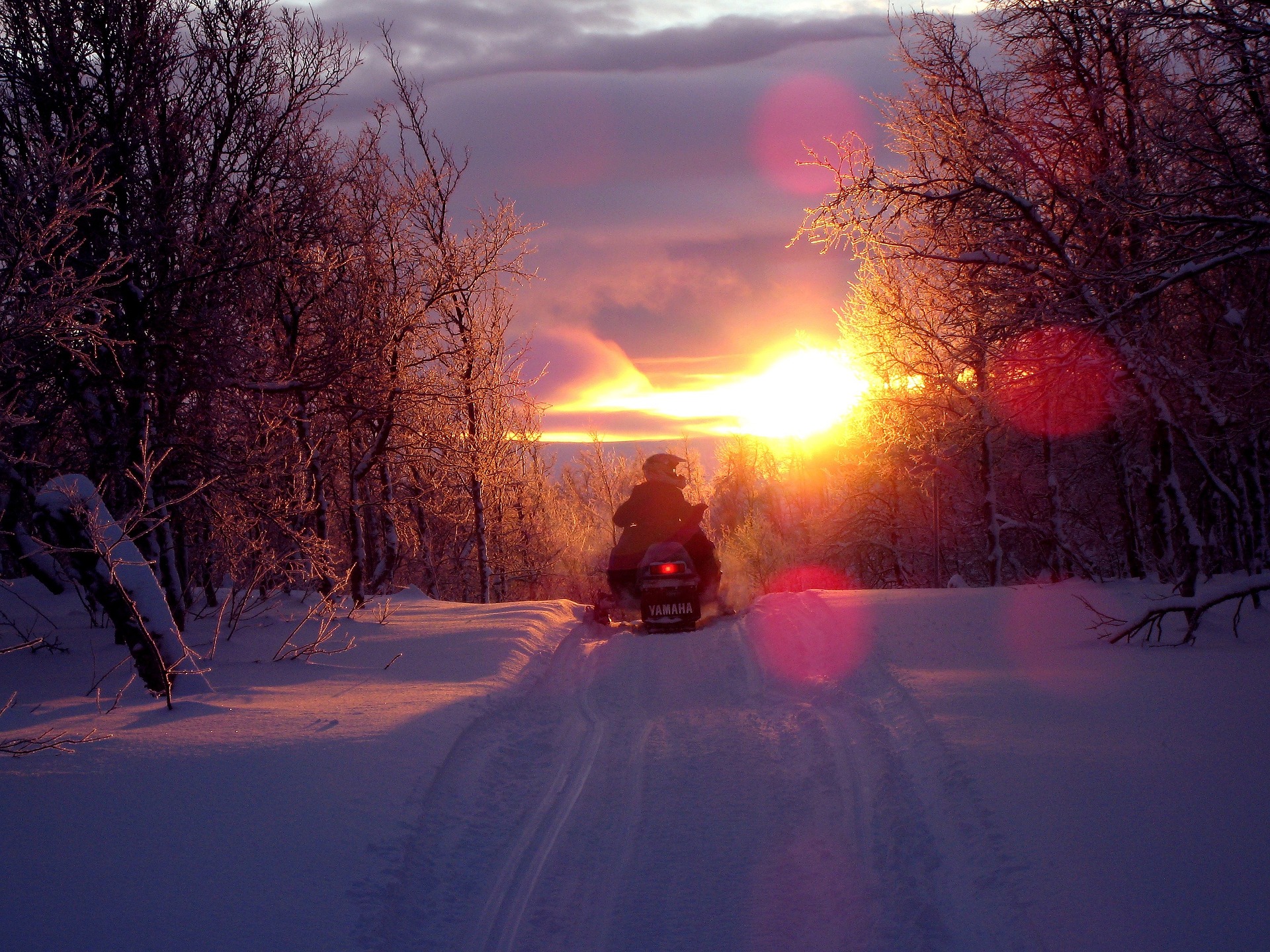 calentar la moto en invierno